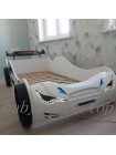 Ліжко-машинка Суперкар біле